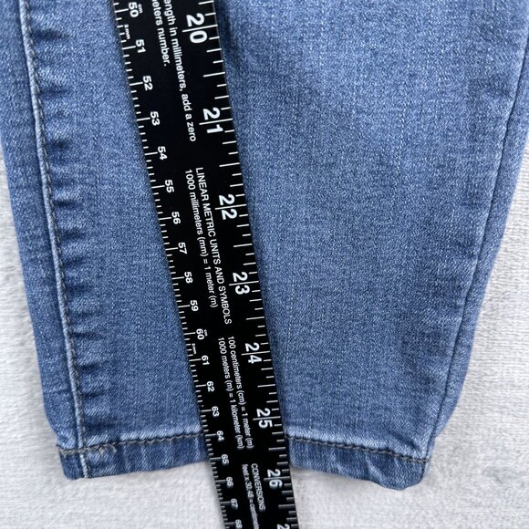 Buffalo David Bitton Ankle Grazer Jeans Stretch Super Soft Women's Blue SZ 8/29 - Picture 8 of 10